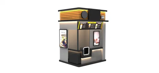 2022 Nouveau style commercial distributeur automatique de thé au lait intelligent avec écran tactile carte de crédit accepteur de billets de banque Boba Tea Bubble Tea Vending Machine Fabricant